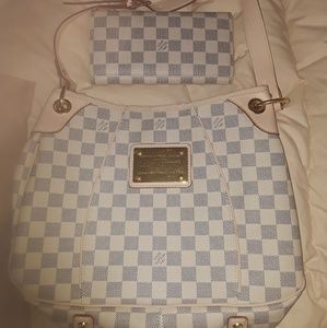 Louis Vuitton handbag and matching wallet